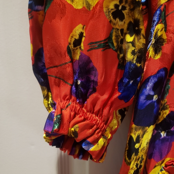 The Attico Ruffled Floral Pansy Dress, gorgeous! - Picture 8 of 14